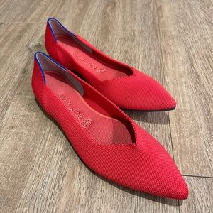 NWOT Rothy’s The Point - Flame (Discontinued)